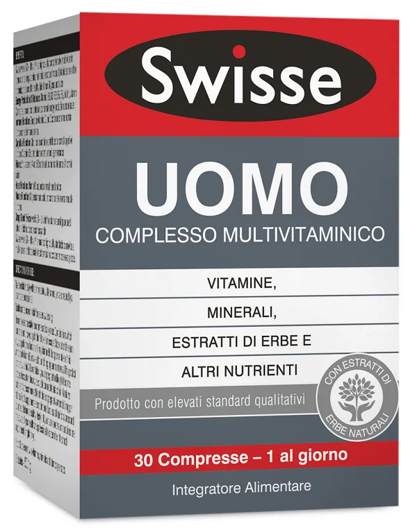 SWISSE MULTIVITAMINICO UOMO 30 COMPRESSE