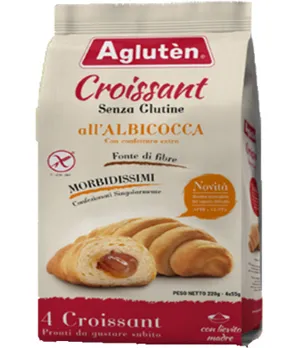 Agluten Croissant All'albicocca 220 G