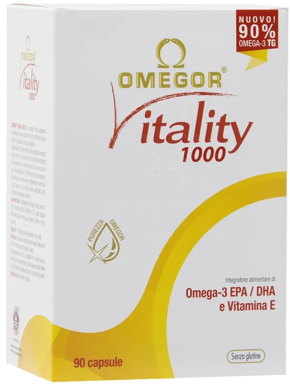 Omegor Vitality 1000 90 Capsule