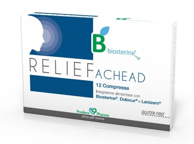 BIOSTERINE RELIEF ACHEAD 12 COMPRESSE