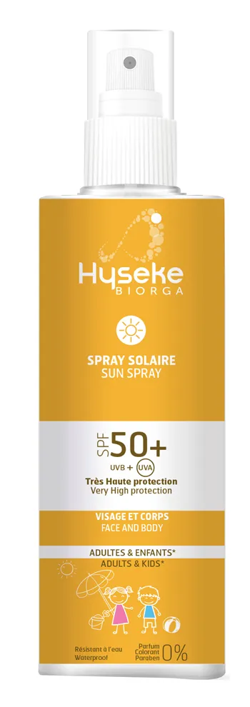 HYSEKE SPRAY SOLARE 50+ ADULTI E BAMBINI 200 ML