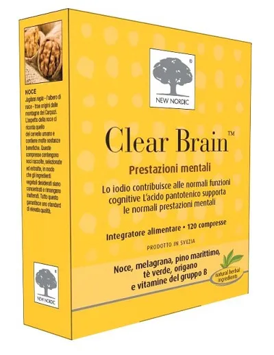 CLEAR BRAIN 120 COMPRESSE