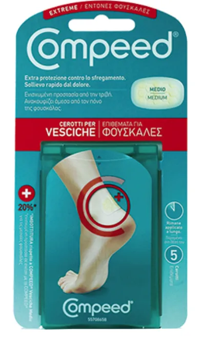 Compeed Cerotto Per Vesciche Tallone Sport 5 Pezzi