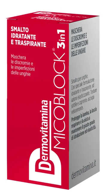 Dermovitamina Mico Smalto Rosso 5 Ml