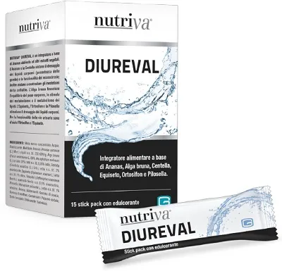 Nutriva Diureval 15 Stick Pack Da 10 Ml