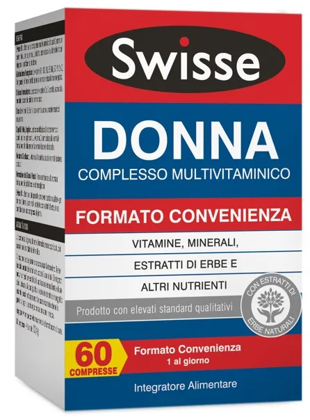 SWISSE DONNA MULTIVITAMINICO 60 COMPRESSE