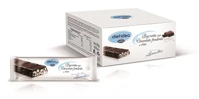 DIETIDEA MULTIPACK BARRETTA CIOCCOLATO FONDENTE E RISO 14 PEZZI