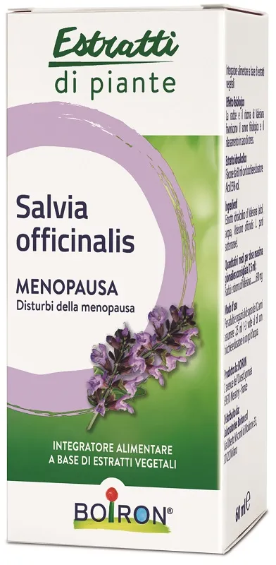 Salvia Officinalis Estratto Idroalcolico 60 Ml Int