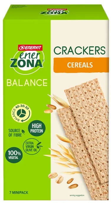 ENERZONA CRACKERS CEREALS 25 G