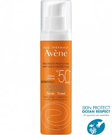 Avene Eau Thermale Cleanance Solare Colorato 50+ 50 Ml