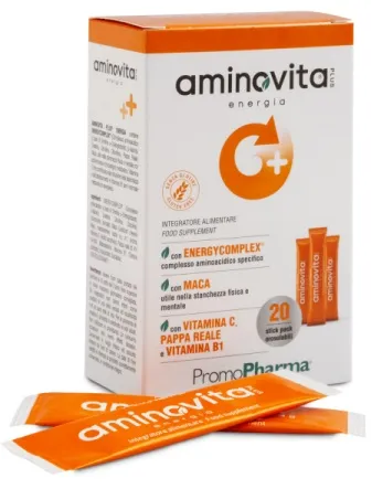 Aminovita Plus Energia 20 Stick Pack X 2 G