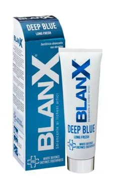 Blanx Deep Blue Dentifricio Sbiancante Non Abrasivo 75 Ml