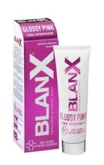 Blanx Glossy Pink Dentifricio Sbiancante Non Abrasivo 75 Ml