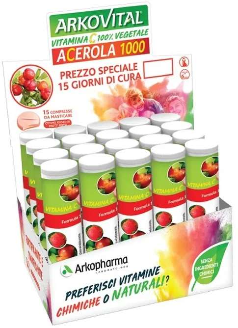 Arkoviltal Acerola 1000 15 Compresse