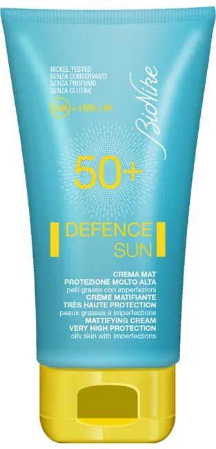 Defence Sun 50+ Crema Mat Protezione Molto Alta 50 Ml