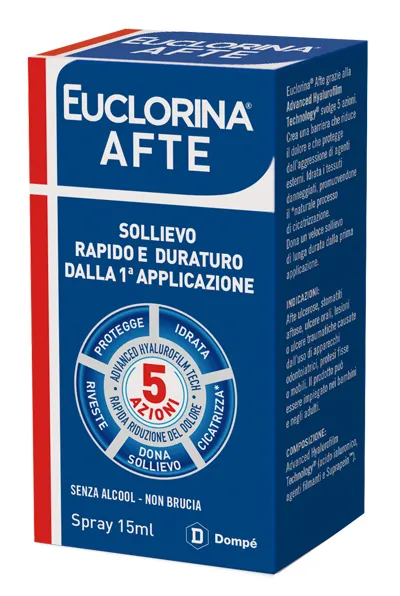 Euclorina Afte Spray 15 Ml