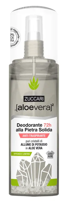 Aloevera2 Deodorante Pietra Solida Spray 100 Ml