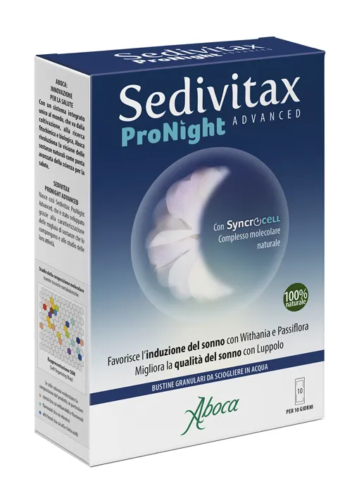 Sedivitax Pronight Advanced 10 Bustine Granulare