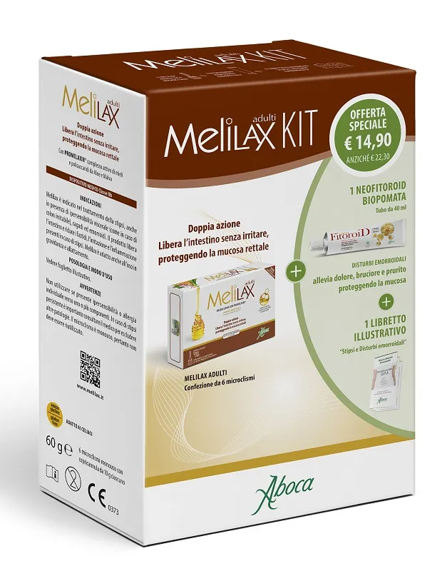 Melilax Adulti Kit Composto Da Melilax Adulti + Neofitoroid Pomata