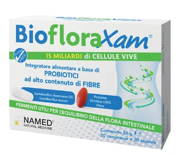 Biofloraxam 20 Compresse + 20 Capsule