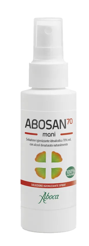 ABOSAN70 SOLUZIONE IGIENIZZANTE MANI 100 ML SPRAY