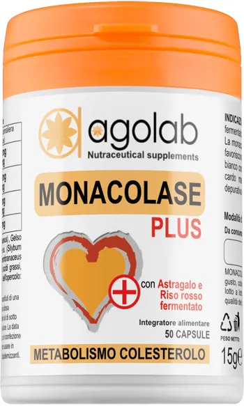 Monacolase Plus 50 Capsule - Colesterolo