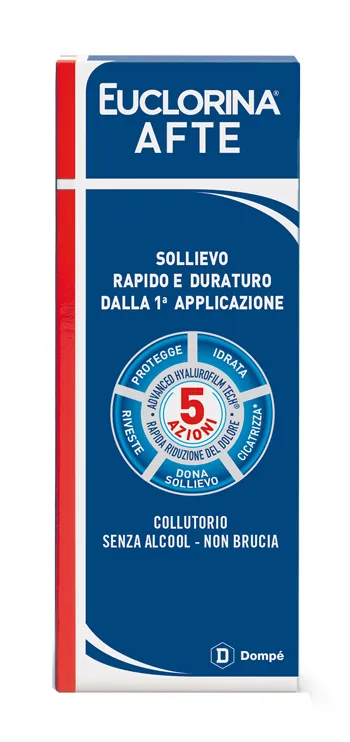 Euclorina Afte Collutorio 120 Ml