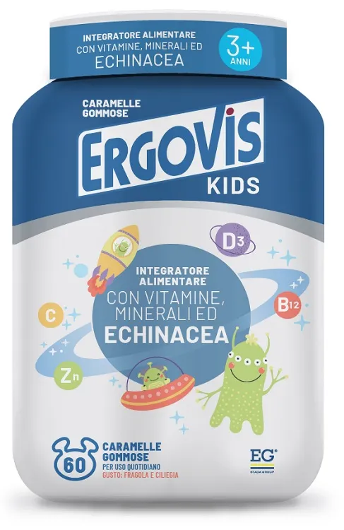 Ergovis Kids 60 Caramelle Gustose