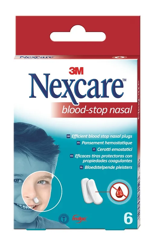 Tamponi Nasali 3m Nexcare Blood Stop N1700np 6 Pezzi