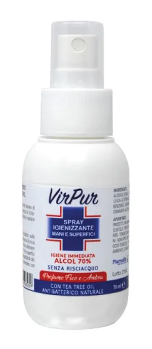 Virpur Spray Igienizzante Mani Superfici 70 Ml