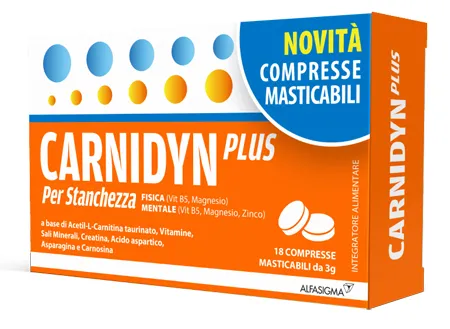 Carnidyn Plus 18 Compresse Masticabili