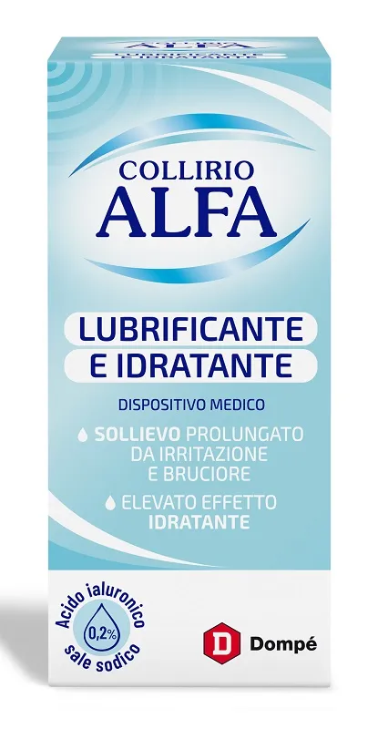 Collirio Alfa Lubrificante Idratante 10 Ml