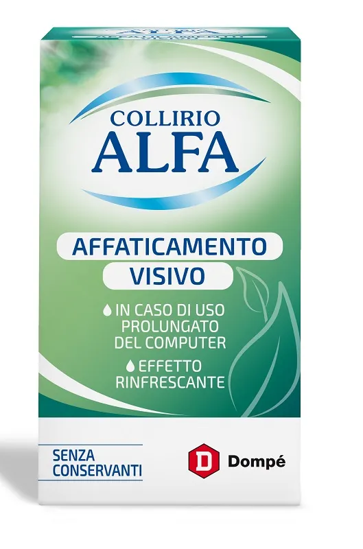 Collirio Alfa Affaticamento Visivo 10 Ml