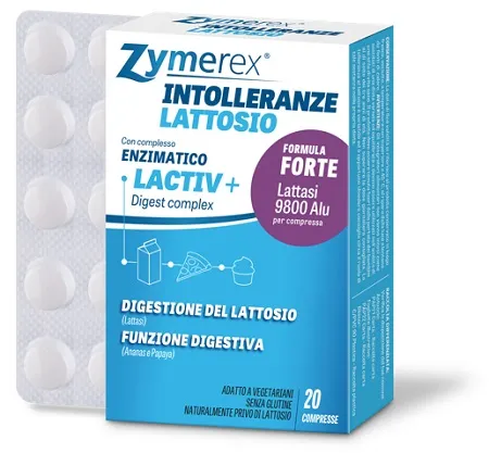 ZYMEREX INTOLLERANZE 20 COMPRESSE