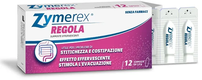 ZYMEREX REGOLA SUPPOSTE 12 PEZZI