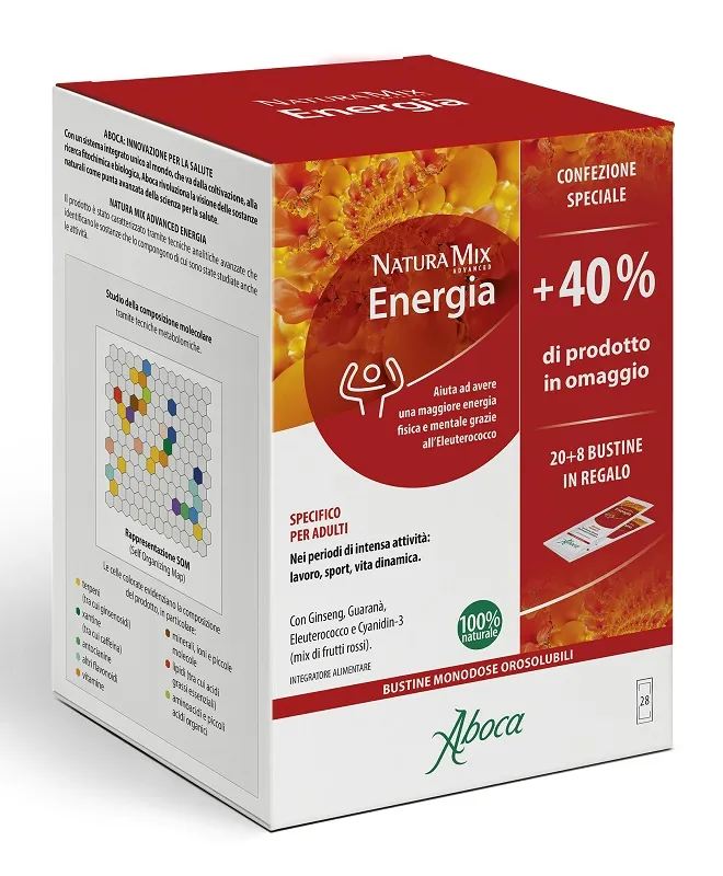 NATURA MIX ADVANCED ENERGIA 28 BUSTINE CONFEZIONE SPECIALE