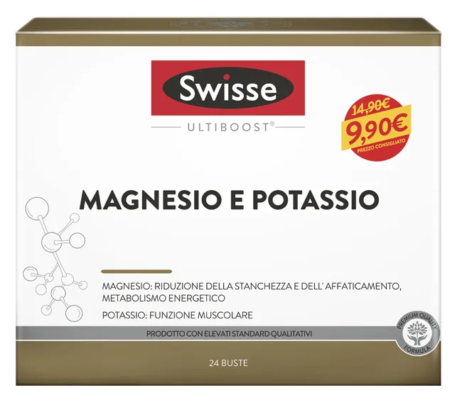 Swisse Magnesio Potassio 24 Bustine