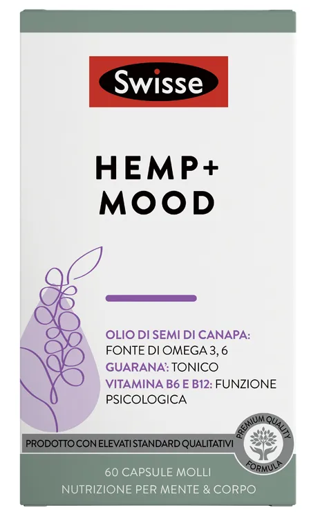 Swisse Hemp+ Mood 60 Capsule