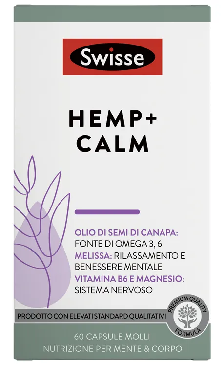 Swisse Hemp+ Calm 60 Capsule