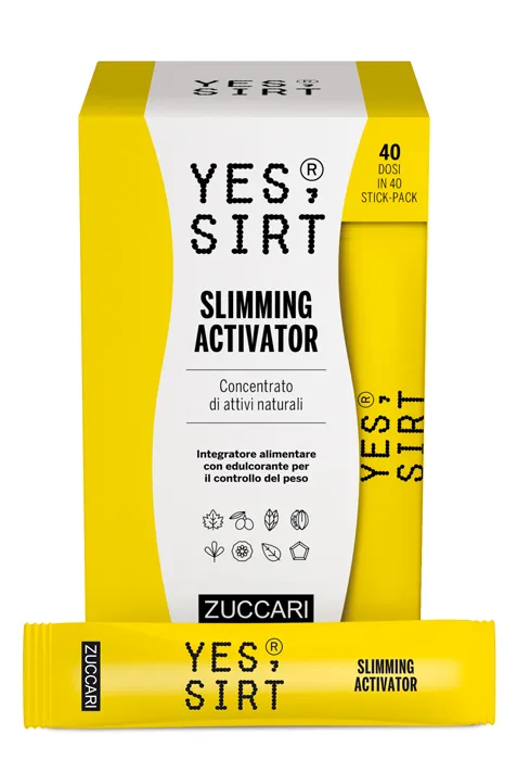 Yes Sirt Slimming Activator 40 Stick Pack Da 2,5 Grammi