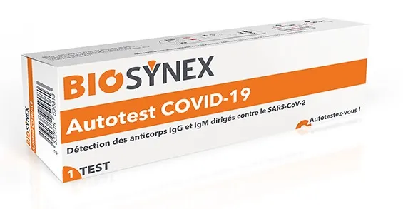 Test Sierologico Rapido Covid-19 Biosynex Autodiagnostico Determinazione Qualitativa Anticorpi Igg/igm Anti Sars-cov-2 Nel Sangue Mediante Immunocromatografia