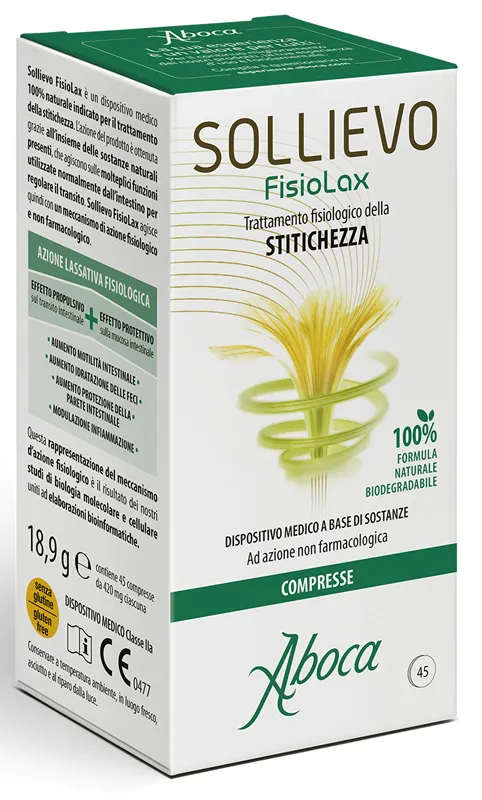 SOLLIEVO FISIOLAX 45 COMPRESSE