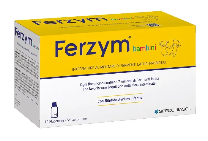 Ferzym Bambini 10 Flaconcini X 8 Ml