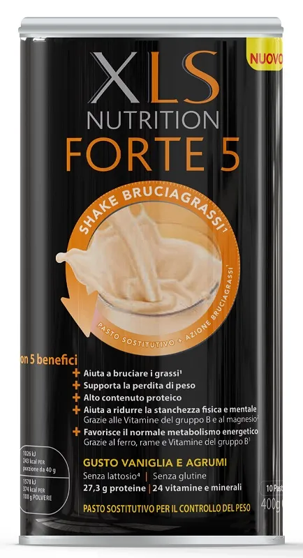 Xls Nutrition Forte 5 Shake Bruciagrassi