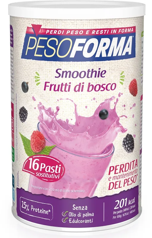 Pesoforma Smoothie Frutti Bosco 436 G