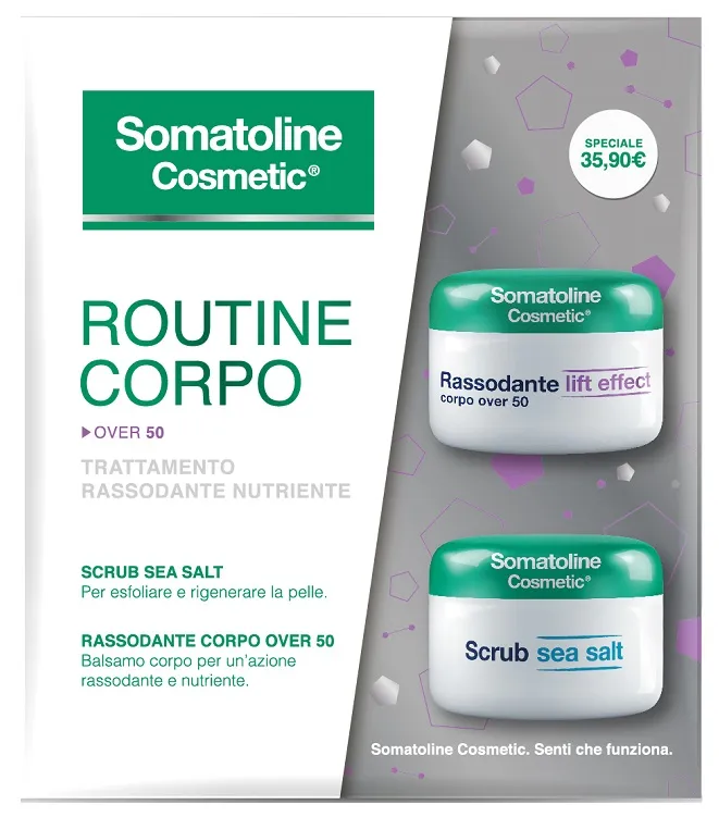 Somatoline Cosmetic Cofanetto Rassodante Over 200ml + Scrub 350g