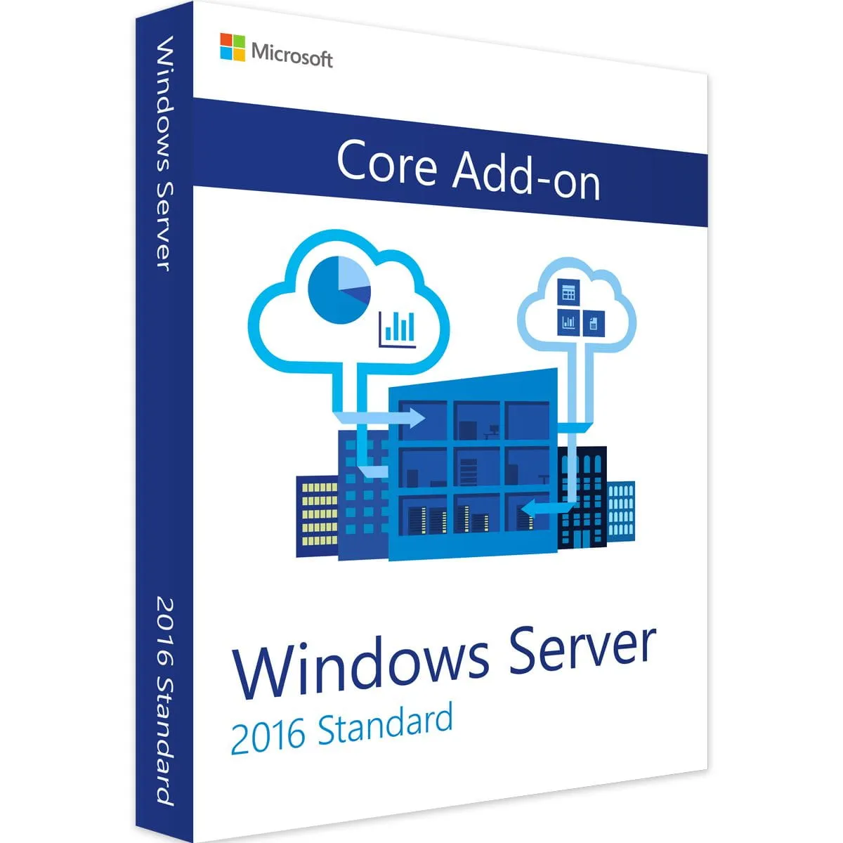 Microsoft Windows Server 2016 Standard Licenza aggiuntiva Core AddOn 2 Core