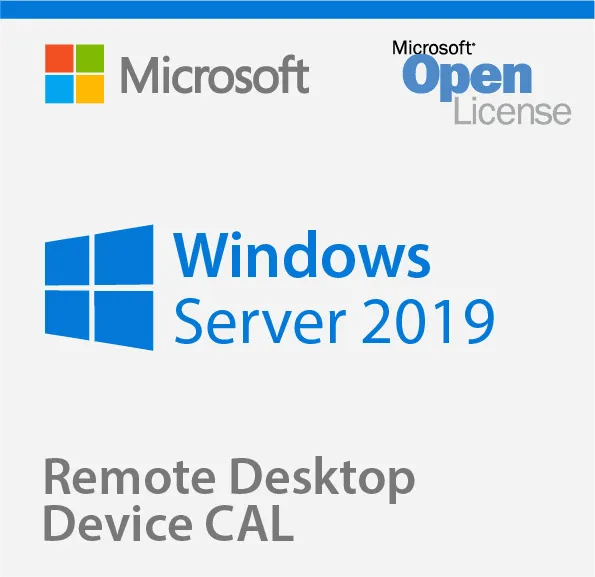 Microsoft Windows Remote Desktop Services 2019, Device CAL, RDS CAL, Client Access License 1 CAL