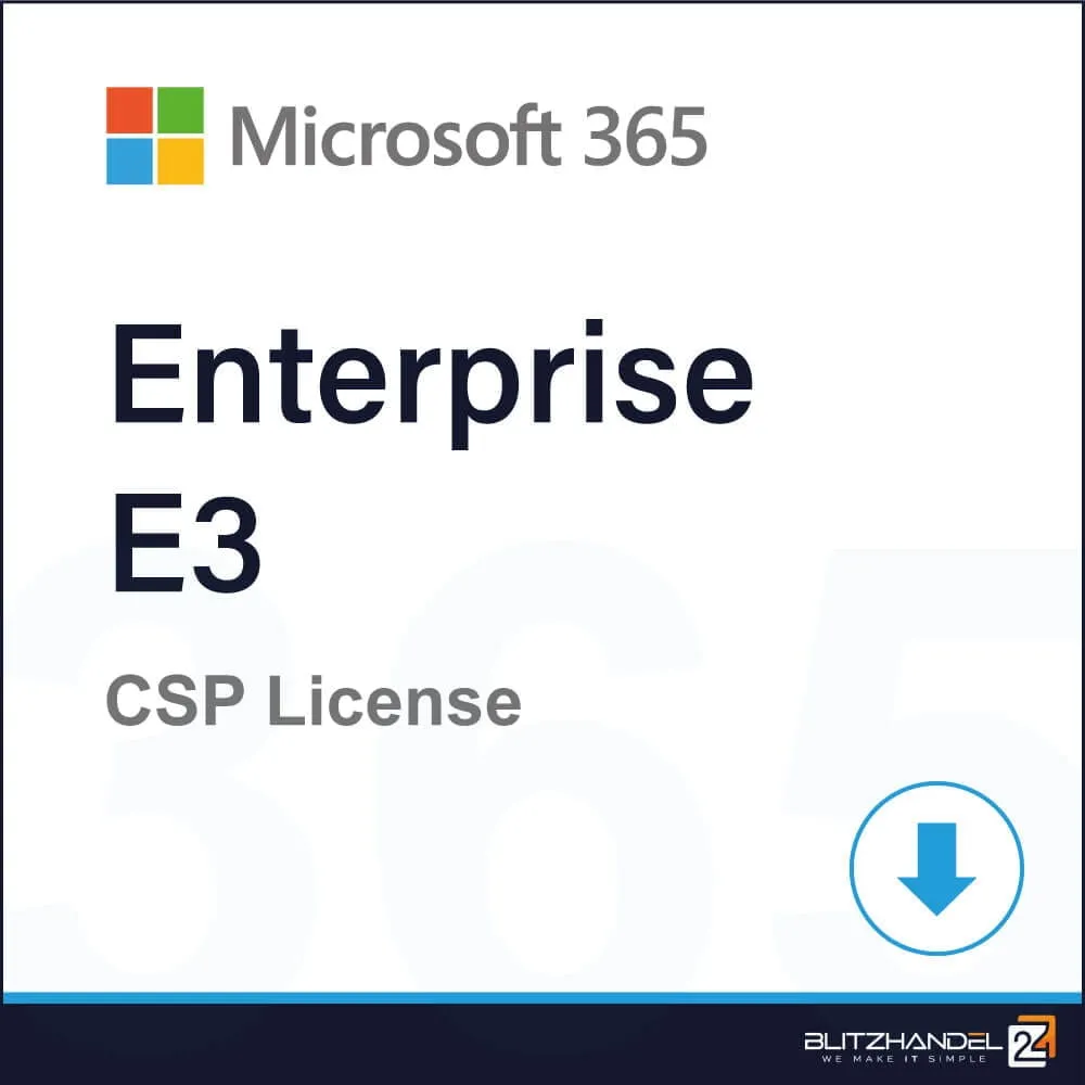 Microsoft 365 Enterprise E3 CSP