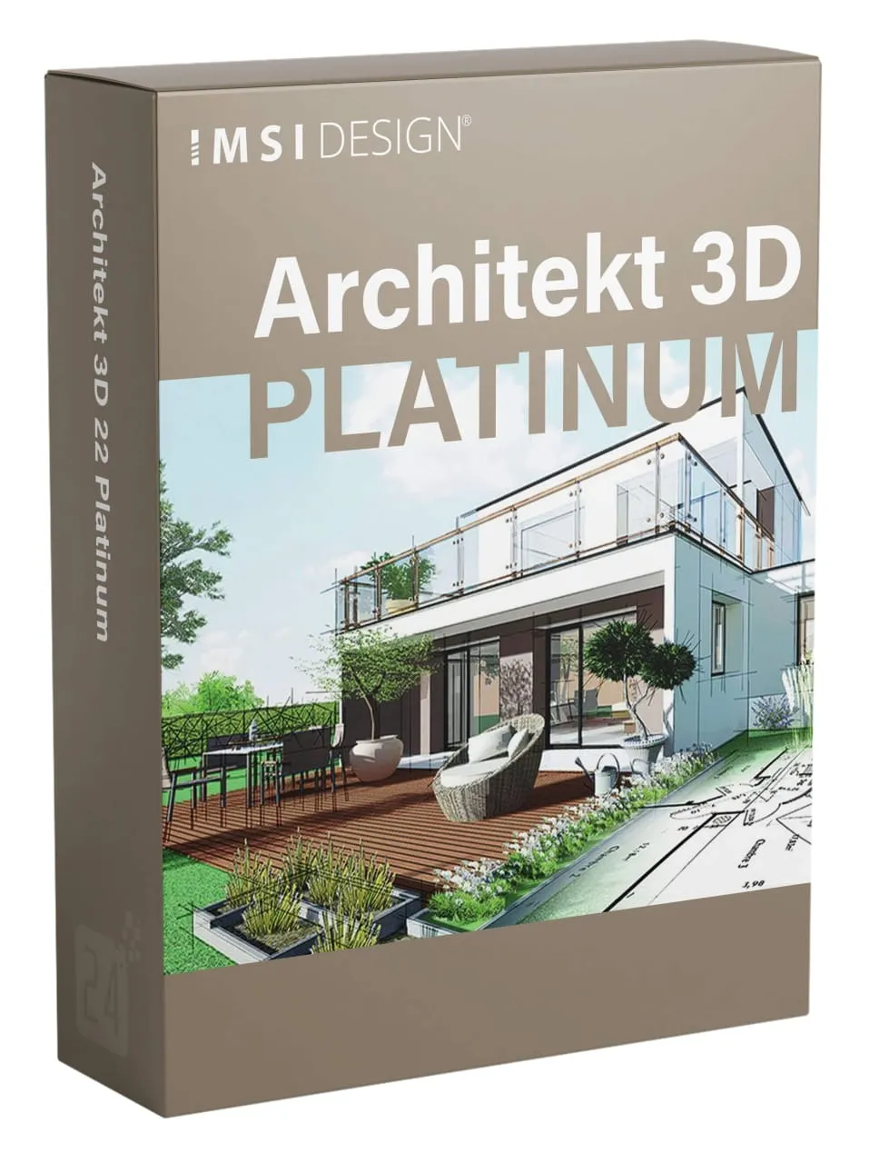 Architekt 3D 22 Platinum Aggiornamento Tedesco